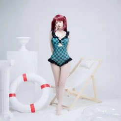 Demon Slayer Tanjirou Kamado Swimsuit Cosplay Costume -Anime Costumes store online demon slayer tanjirou kamado swimsuit cosplay1
