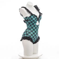 Demon Slayer Tanjirou Kamado Swimsuit Cosplay Costume -Anime Costumes store online demon slayer tanjirou kamado swimsuit cosplay costume3