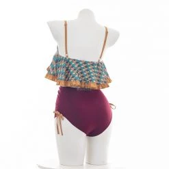 Demon Slayer Tomioka Giyuu Swimsuit Two Piece Bathing Suit Cosplay Costume -Anime Costumes store online demon slayer tomioka giyuu swimsuit cosplay costume5