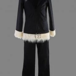 Durarara Orihara Izaya Cosplay Costume Uniform Black 1