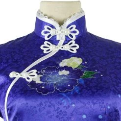 Love Live! Umi Sonoda Blue Printing Qipao Cosplay Costume 13 Love Live! Umi Sonoda Blue Printing Qipao Cosplay Costume -Anime Costumes store online dg 0161 bum 5 1