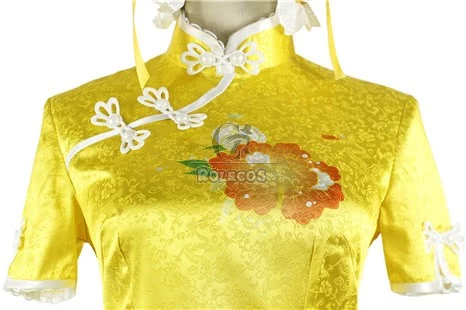 Love Live! Hoshizora Rin Cosplay Costumes Classic Cheongsam 5 Love Live! Hoshizora Rin Cosplay Costumes Classic Cheongsam - Image 5