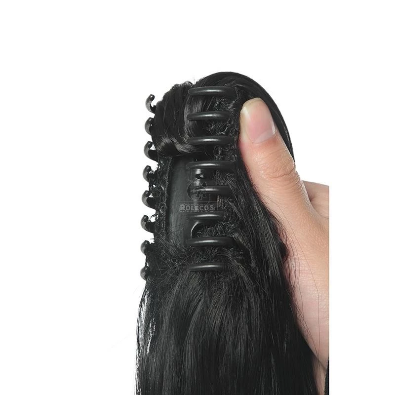 Dororo Hyakkimaru Black Long Cosplay Wigs 7 Dororo Hyakkimaru Black Long Cosplay Wigs - Image 7