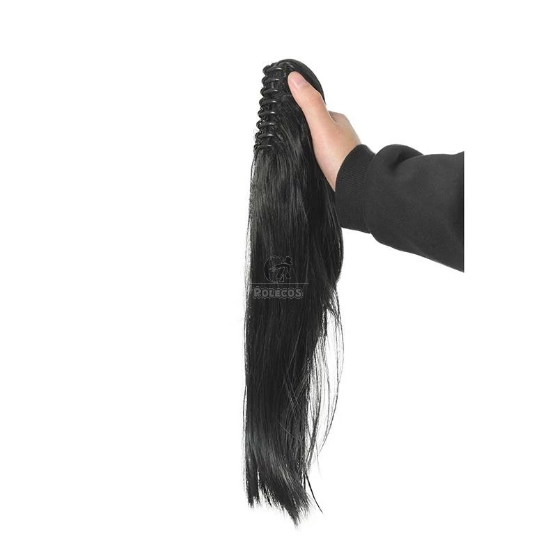 Dororo Hyakkimaru Black Long Cosplay Wigs 5 Dororo Hyakkimaru Black Long Cosplay Wigs - Image 5