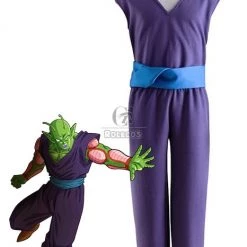 Dragon Ball For Piccolo Uniforms Cosplay Costume Purple