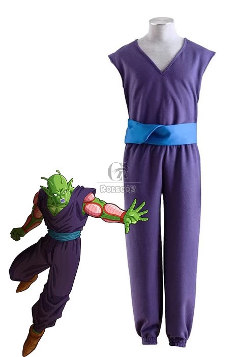 Dragon Ball For Piccolo Uniforms Cosplay Costume Purple 1 Dragon Ball For Piccolo Uniforms Cosplay Costume Purple