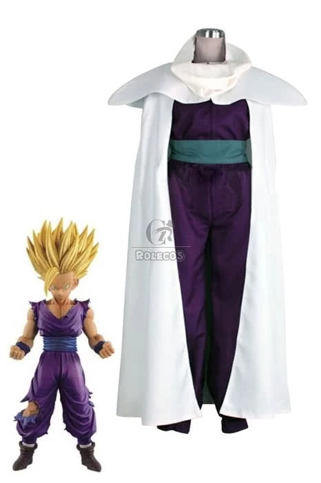 Dragon Ball Son Gohan Uniforms Cosplay Costume 1 Dragon Ball Son Gohan Uniforms Cosplay Costume