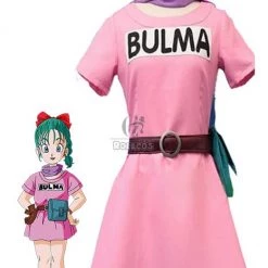 Dragon Ball Z Bulma Anime Cosplay Costumes