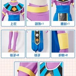 Dragon Ball Super Beerus Blue Anime Cosplay Costumes -Anime Costumes store online dragon ball super beerus blue anime cosplay cost 2