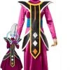 Dragon Ball Super Whis Purple Anime Cosplay Costumes