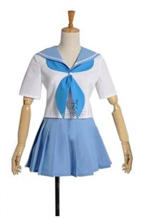 Kill La Kill Mako Mankanshoku Uniform Dress Cosplay Costume Any Size 2 Kill La Kill Mako Mankanshoku Uniform Dress Cosplay Costume Any Size - Image 2