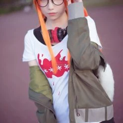 Futaba Sakura Persona 5 Brown Game Cosplay Costumes -Anime Costumes store online e4hh
