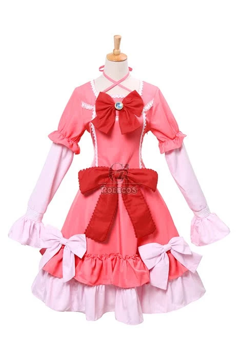 Eromanga Sensei Elf Yamada Pink Dress Anime Cosplay Costumes 2 Eromanga Sensei Elf Yamada Pink Dress Anime Cosplay Costumes - Image 2