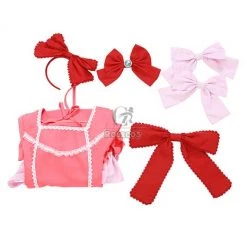 Eromanga Sensei Elf Yamada Pink Dress Anime Cosplay Costumes 11 Eromanga Sensei Elf Yamada Pink Dress Anime Cosplay Costumes -Anime Costumes store online elf yamada5