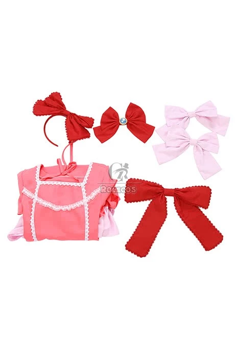 Eromanga Sensei Elf Yamada Pink Dress Anime Cosplay Costumes 6 Eromanga Sensei Elf Yamada Pink Dress Anime Cosplay Costumes - Image 6