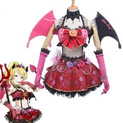 Love Live! Little Devil Costumes Eli Ayase Anime Cosplay Costumes