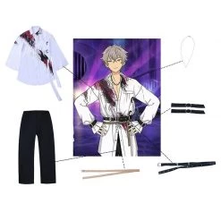 Ensemble Stars UNDEAD Forbidden Rain Cosplay Costume -Anime Costumes store online ensemble stars undead forbidden rain cosplay costume9