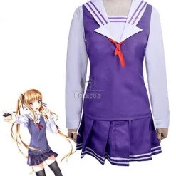 Saekano: How to Raise a Boring Girlfriend Eriri Spencer Sawamura Purple Dress Anime Cosplay Costumes