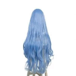 【Ready To Ship】Rei Blue Long Curly Cosplay Wigs -Anime Costumes store online eva rei blue long curly cosplay wigs4