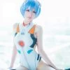 EVA Rei jumpsuit Swimsuit Cosplay Costume