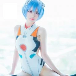 EVA Rei jumpsuit Swimsuit Cosplay Costume
