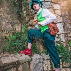BNHA MHA Izuku Midoriya Anime Cosplay Green Costumes 11 BNHA MHA Izuku Midoriya Anime Cosplay Green Costumes -Anime Costumes store online ey