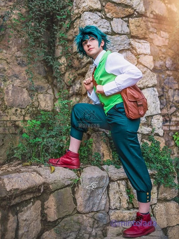 BNHA MHA Izuku Midoriya Anime Cosplay Green Costumes 4 BNHA MHA Izuku Midoriya Anime Cosplay Green Costumes - Image 4