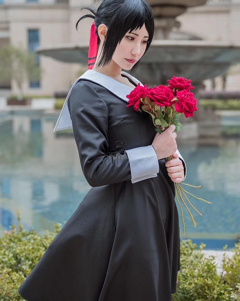 Kaguya-sama: Love is War Kaguya Shinomiya Long Sleeve Uniform Cosplay Costume 3 Kaguya-sama: Love is War Kaguya Shinomiya Long Sleeve Uniform Cosplay Costume - Image 3