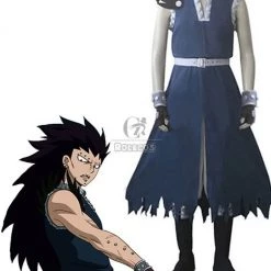 Fairy Tail Dragon Slayer Gajeel Redfox Cosplay Costume