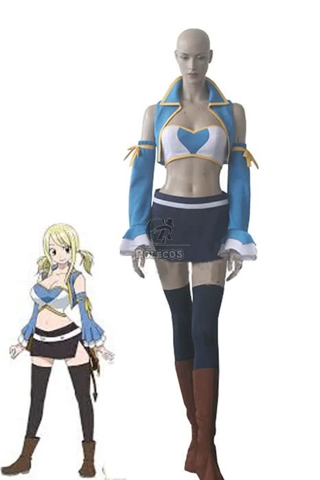 Fairy Tail Lucy Heartfilia After Seven Years Cosplay Costume 1 Fairy Tail Lucy Heartfilia After Seven Years Cosplay Costume