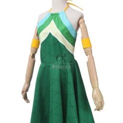 Vicwin-One Fairy Tail Wendy Marvell Green Dress Cosplay Costume Outfits 12 Vicwin-One Fairy Tail Wendy Marvell Green Dress Cosplay Costume Outfits -Anime Costumes store online fairy tail wendy marvell green dress cosplay costume outfits 3 1