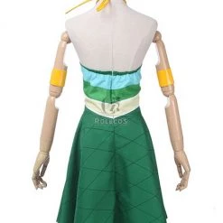 Vicwin-One Fairy Tail Wendy Marvell Green Dress Cosplay Costume Outfits 13 Vicwin-One Fairy Tail Wendy Marvell Green Dress Cosplay Costume Outfits -Anime Costumes store online fairy tail wendy marvell green dress cosplay costume outfits 4 1