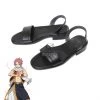 Fairy Tail Anime Natsu Dragneel Black Cosplay Shoes