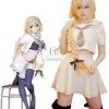 Fate/Grand Order Fate Go Jeanne d'Arc White Uniform Cosplay Costumes