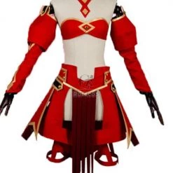 Fate/Apocrypha Aka no Saber Red Anime Cosplay Costumes -Anime Costumes store online fate apocrypha aka no saber