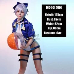 FATE FGO Tomoe Gozen Swimsuit Cosplay Costume -Anime Costumes store online fate fgo tomoe gozen swimsuit cosplay costume 1 1