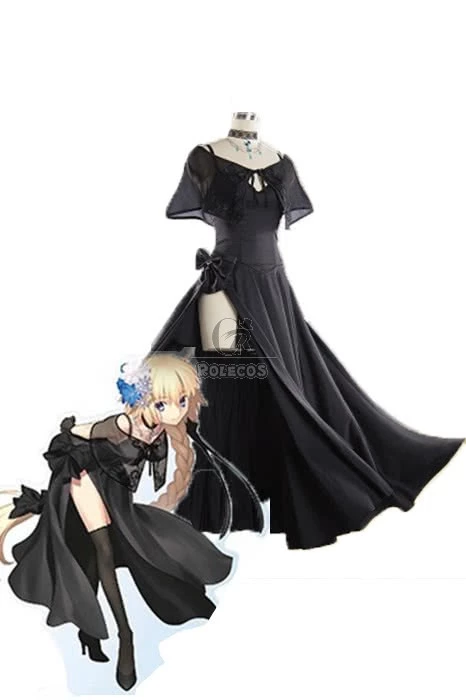 Fate/Grand Order Fate GO Jeanne D'Arc Black Cosplay DressGame Cosplay Costumes 1 Fate/Grand Order Fate GO Jeanne D'Arc Black Cosplay DressGame Cosplay Costumes