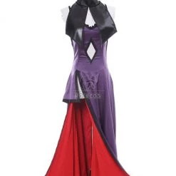 Fate Grand Order Fate Go Black Ruler Jeanne DArc Long Purple Dress Game Cosplay Costumes 21 Fate Grand Order Fate Go Black Ruler Jeanne DArc Long Purple Dress Game Cosplay Costumes -Anime Costumes store online fate go black joan of arc gc284b 10