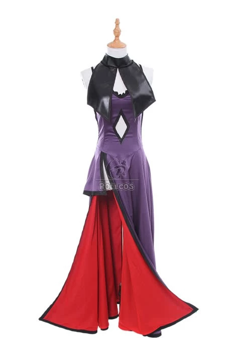 Fate Grand Order Fate Go Black Ruler Jeanne DArc Long Purple Dress Game Cosplay Costumes 8 Fate Grand Order Fate Go Black Ruler Jeanne DArc Long Purple Dress Game Cosplay Costumes - Image 8