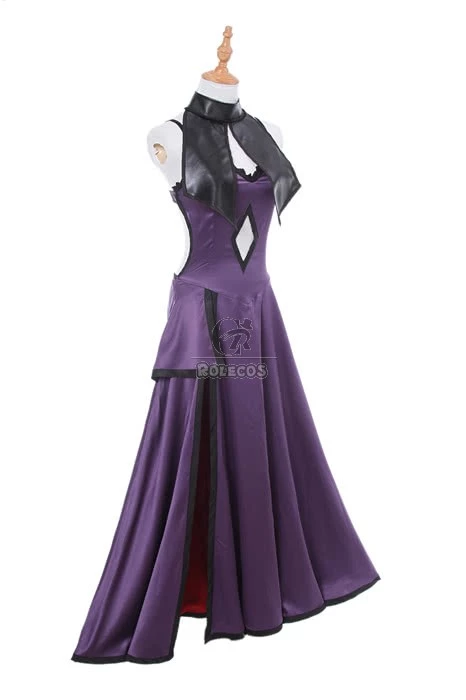 Fate Grand Order Fate Go Black Ruler Jeanne DArc Long Purple Dress Game Cosplay Costumes 6 Fate Grand Order Fate Go Black Ruler Jeanne DArc Long Purple Dress Game Cosplay Costumes - Image 6