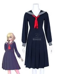 Fate Grand Order Joan of Arc Janpanese Sailor Uniform Cosplay Costume