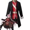 Fate Grand Order FGO Nightingale Red Black Cosplay Costumes