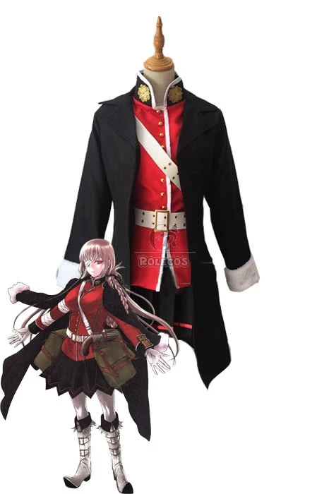 Fate Grand Order FGO Nightingale Red Black Cosplay Costumes 1 Fate Grand Order FGO Nightingale Red Black Cosplay Costumes