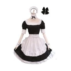Anime Costumes store online -Anime Costumes store online fate grand order nero maid cosplay costume 2