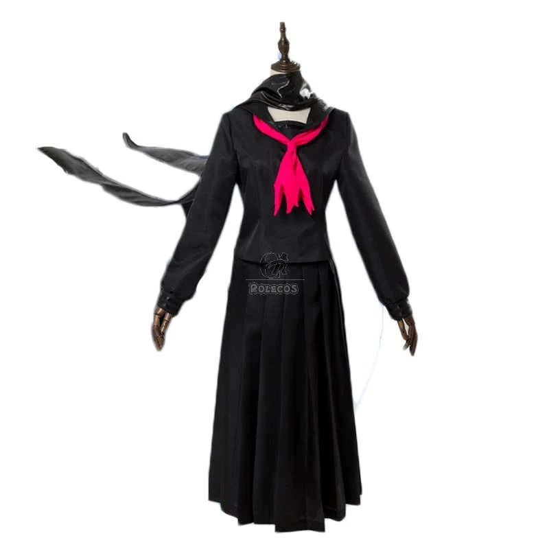 Fate/Grand Order Black Student Uniform Cosplay Costume - Image 2