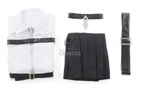 Fate/Grand Order Grand Master Olgamally Animusphere Black And White Uniform Anime Cosplay Costumes - Image 12