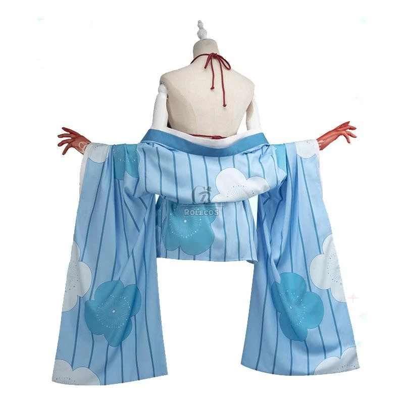 Fate/Grand Order Ibaraki Douji Anime Swimsuit Cosplay Costume - Image 8