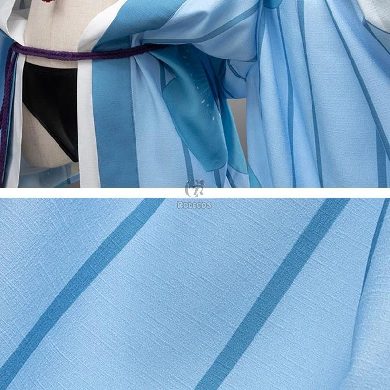 Fate/Grand Order Ibaraki Douji Anime Swimsuit Cosplay Costume - Image 11