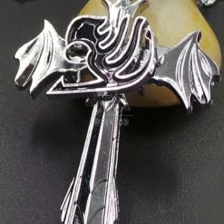 Fairy Tail Gray Fullbuster Cross Necklace Accessories Cool