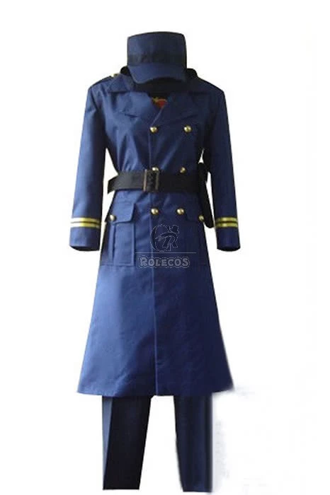 Axis Powers Hetalia Sweden Military Outfits Cosplay Costumes 2 Axis Powers Hetalia Sweden Military Outfits Cosplay Costumes - Image 2
